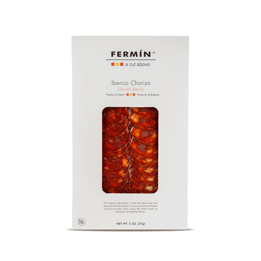 Chorizo de Cebo 50% Ibérico Loncheado | 50% Ibérico Sliced Chorizo Grain-fed