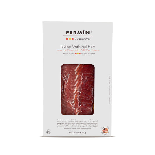 Jamon de Cebo 50% Ibérico Loncheado | 50% Ibérico Sliced Ham Grain-fed