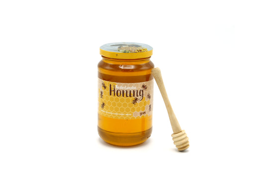 In Maassluis geproduceerde pure honing.